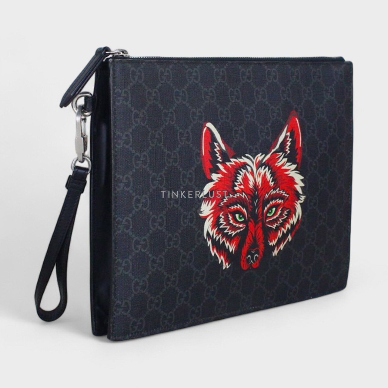 Gucci wolf clutch on sale